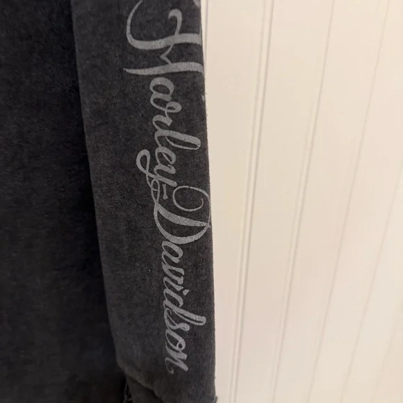 Harley-Davidson Charcoal Winged Hoodie - Picture 6 of 7